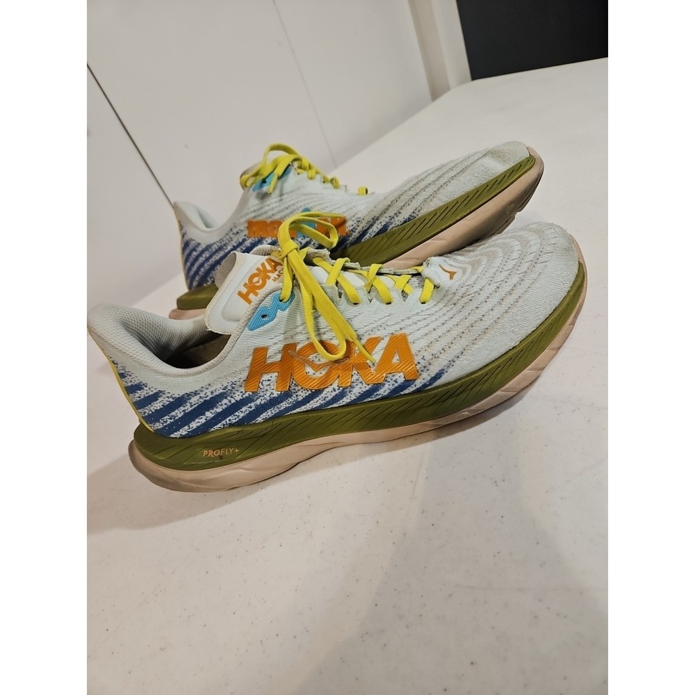 Hoka Mach 5 Ironman Shoes Size 12 D Profly+  Running Sneakers (S167